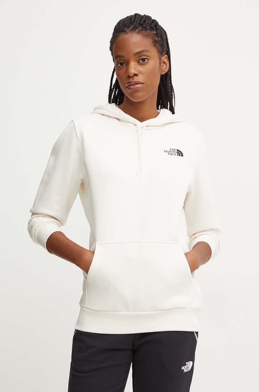 

Простое худи с куполом The North Face, бежевый