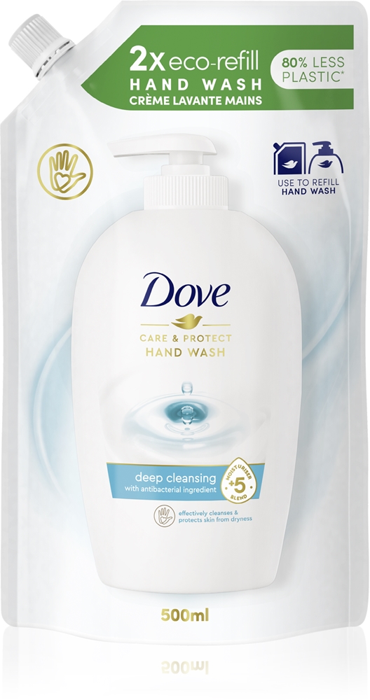 

Сменный блок жидкого мыла Care & Protect Dove, 500 мл