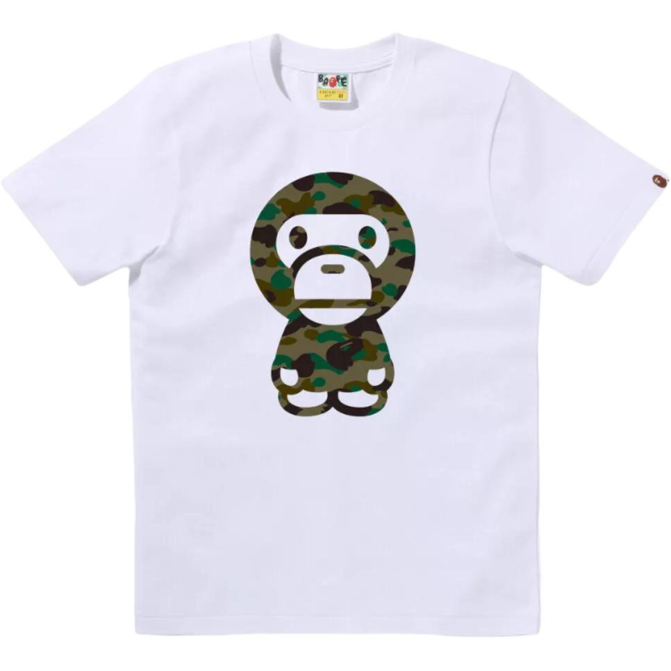 

A BATHING APE Футболка Bape Jewels Big Baby Milo белая