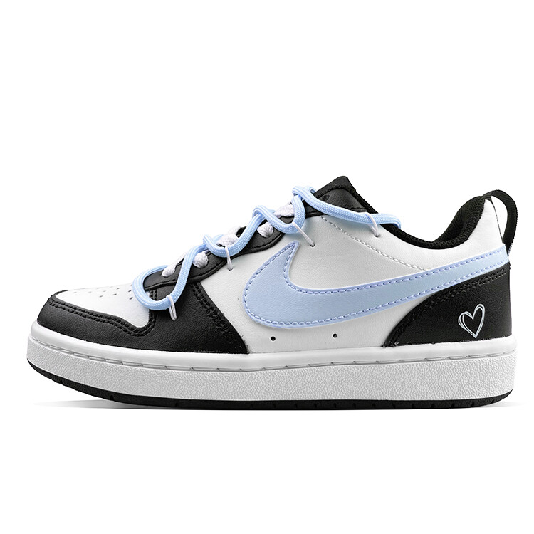 

Кроссовки Nike Court Borough Skateboarding Shoes Women's Low-top Blue/white, черный