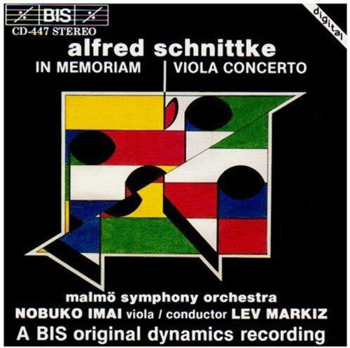 

CD диск Schnittke / Imai / Markiz / Malmo So: In Memoriam