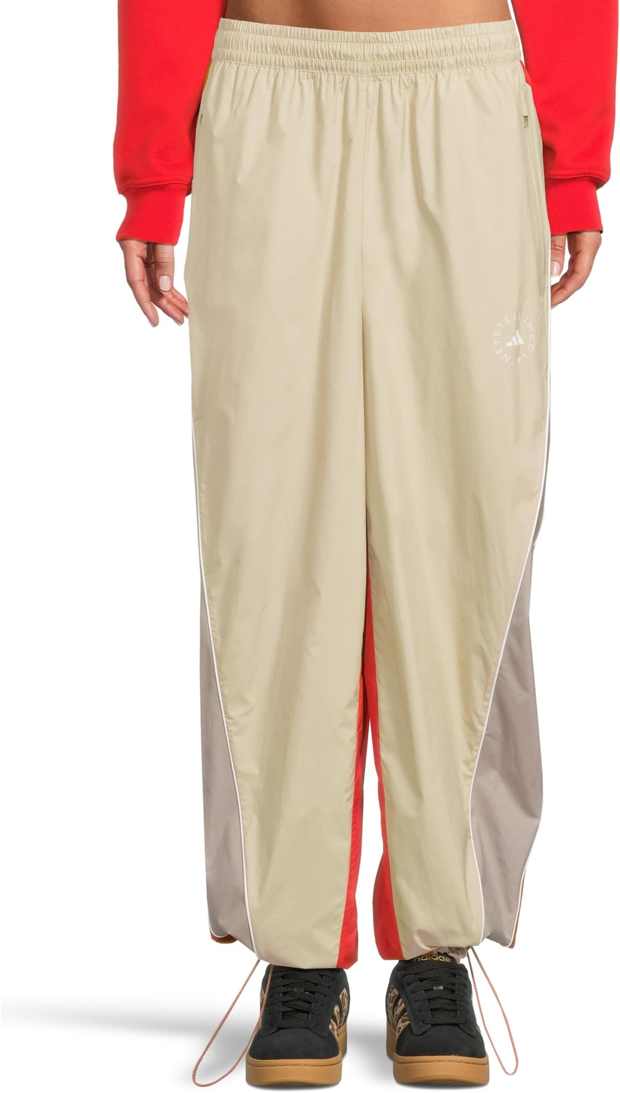 

Брюки adidas by Stella McCartney Track Pants JI5135, цвет Desert Sand-Smc/Active Red