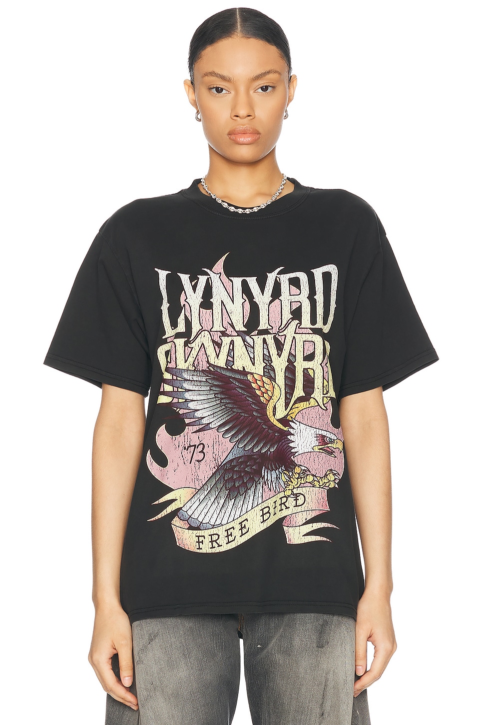 

Свободная футболка Lynyrd Skynyrd Free Bird Philcos, цвет Black Pigment