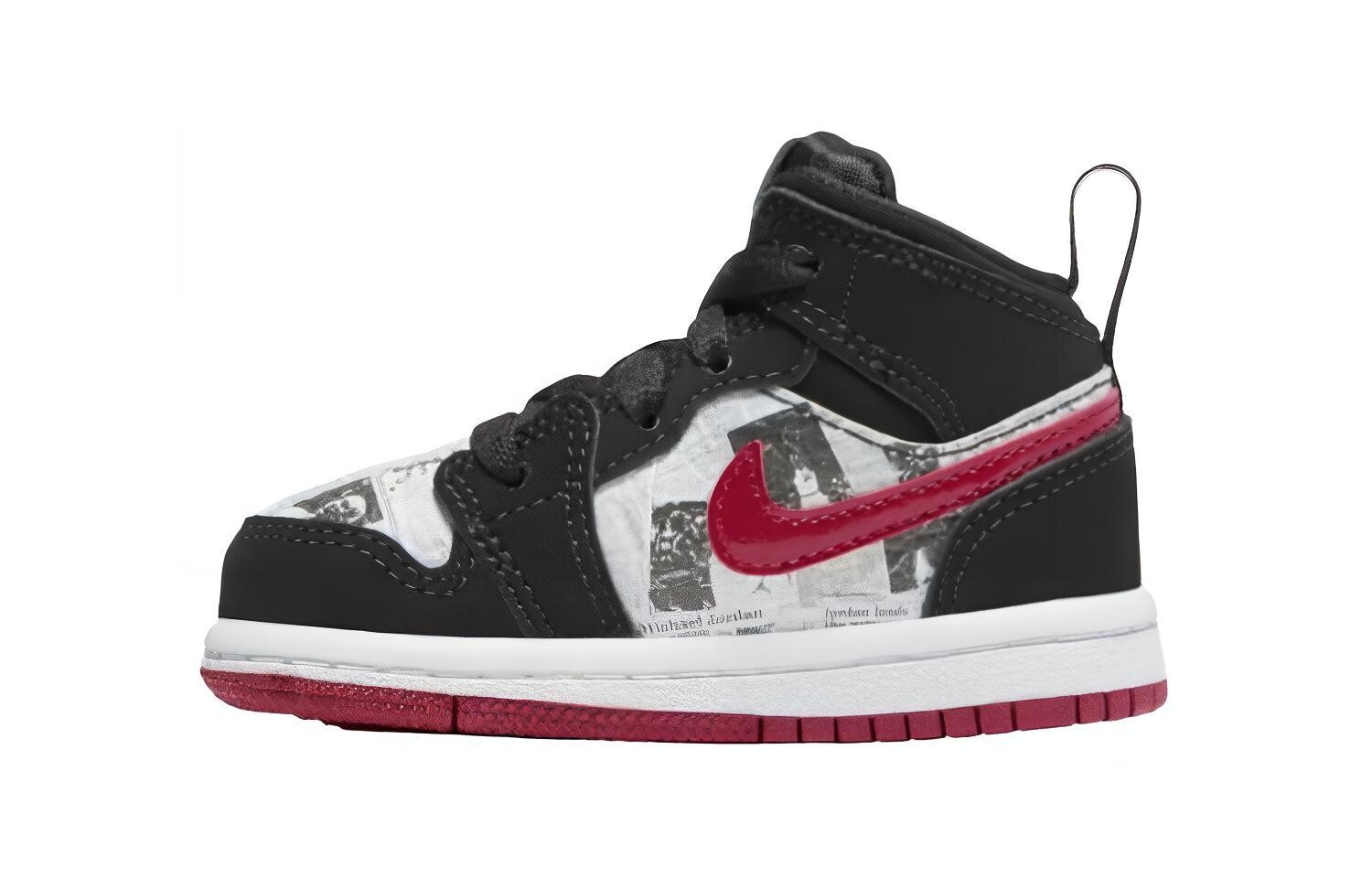 

Сандалии Jordan 1 Mid Newspaper Air Times TD