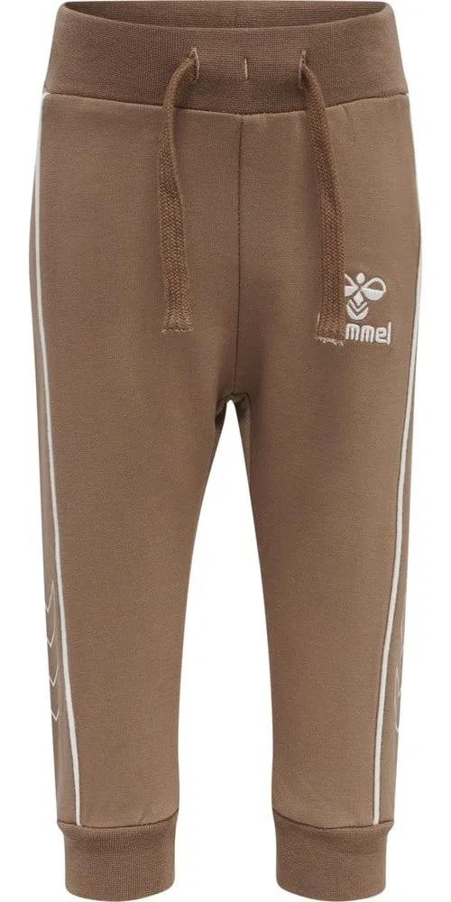 Спортивные штаны на регулируемом поясе Hummel, коричневый — фото 3