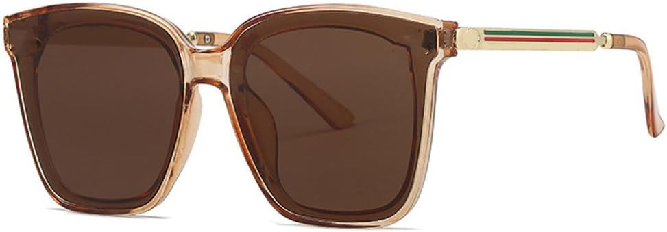 

Женские солнцезащитные очки в роскошной модной оправе, мужские солнцезащитные очки для активного отдыха и вождения, очки с защитой от УФ-излучения UV400 HVTVTLA, Brown