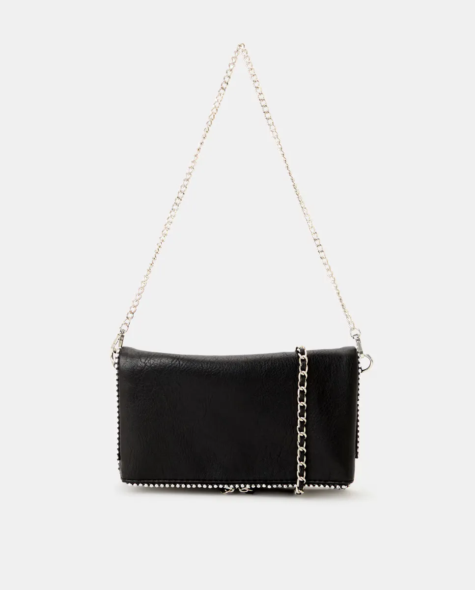 

Сумка через плечо с шариками Green Coast, черный