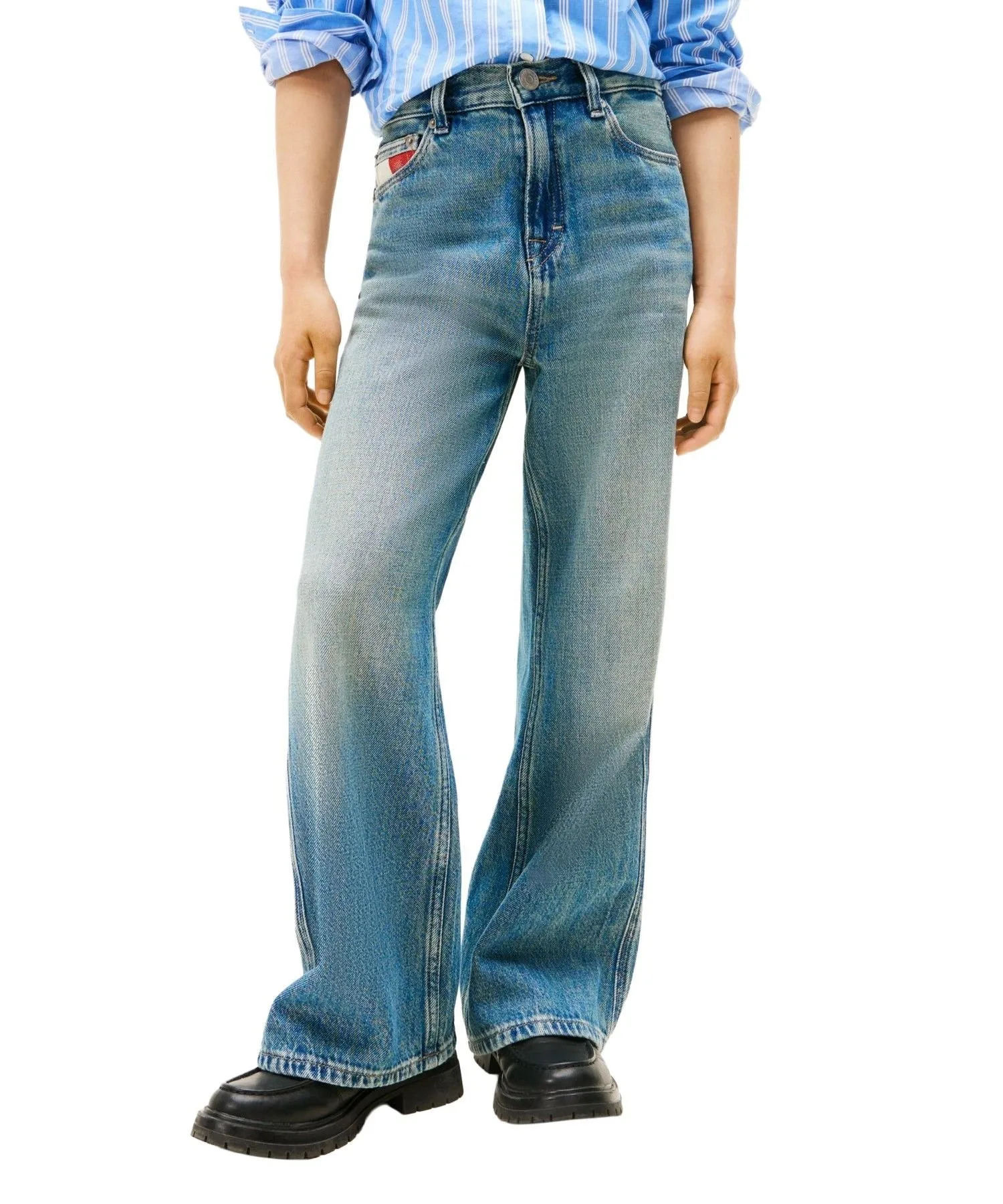 Джинсы GIRLS Mabel Flag Vintage TOMMY HILFIGER, Blue 1AA