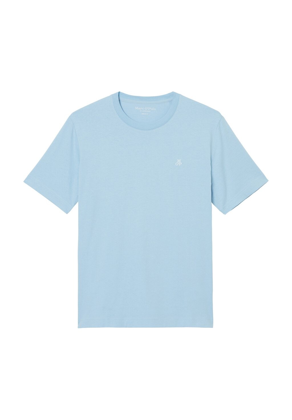 

Базовая футболка SHORT SLEEVE LOGO Marc O'Polo, светло-голубой