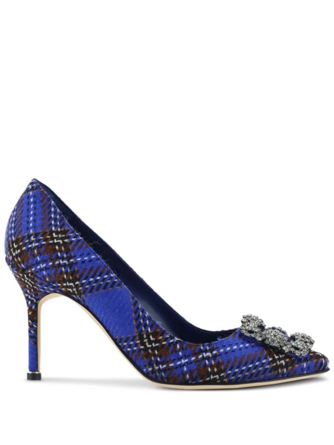 

Manolo Blahnik 90-мм туфли Hangisi, синий