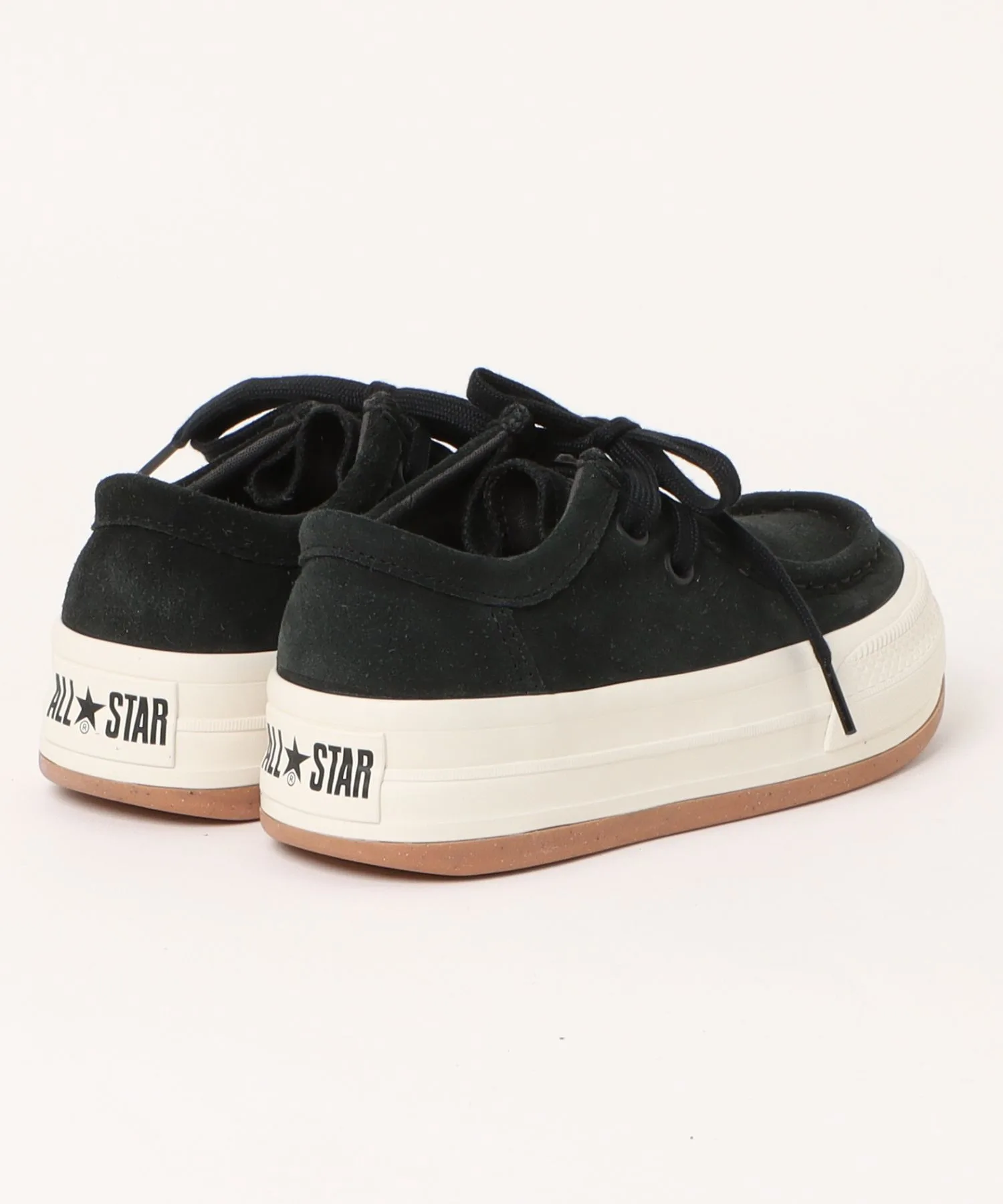 Мужские кеды из натуральной кожи Converse All Star (R) Boarderstar Moccasin OX чёрные — фото 2
