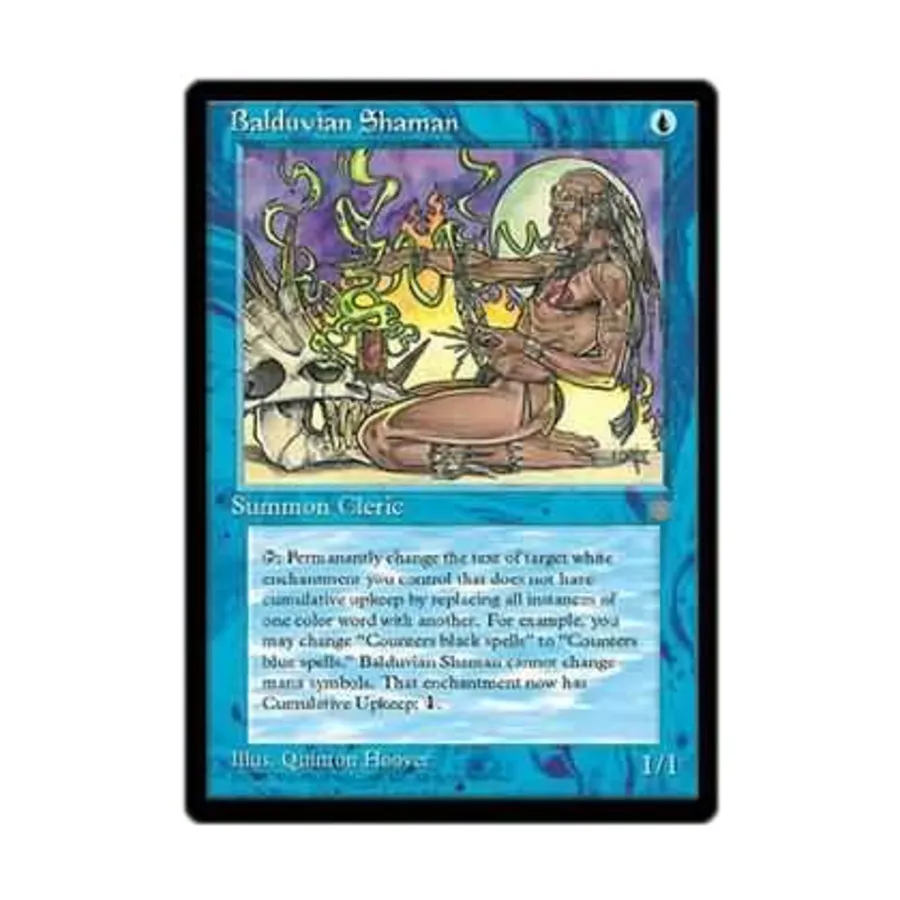 

CCG Балдувийский шаман (клавиша C), MTG - Ice Age