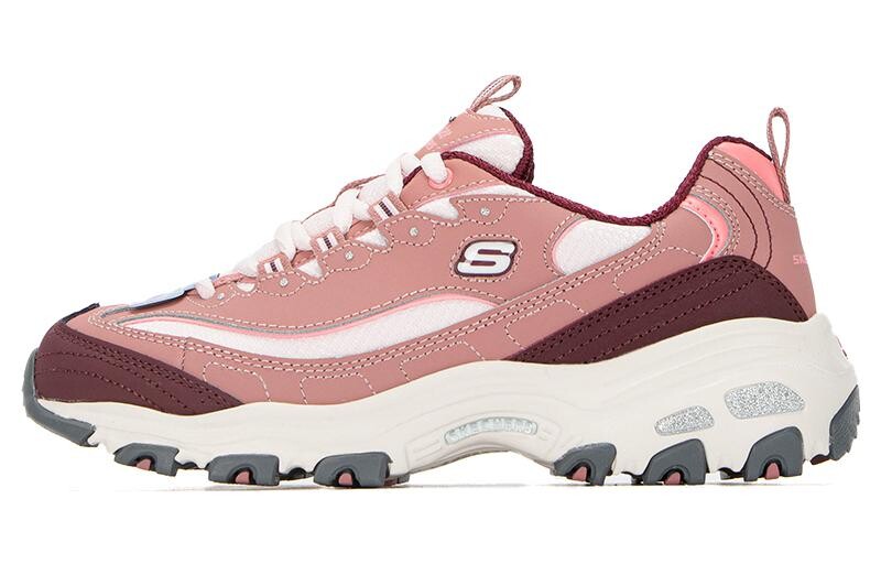 

D"Lites 1.0 Кроссовки Lifestyle женские с низким верхом розового цвета Skechers, Розовый, D"Lites 1.0 Кроссовки Lifestyle женские с низким верхом розового цвета Skechers