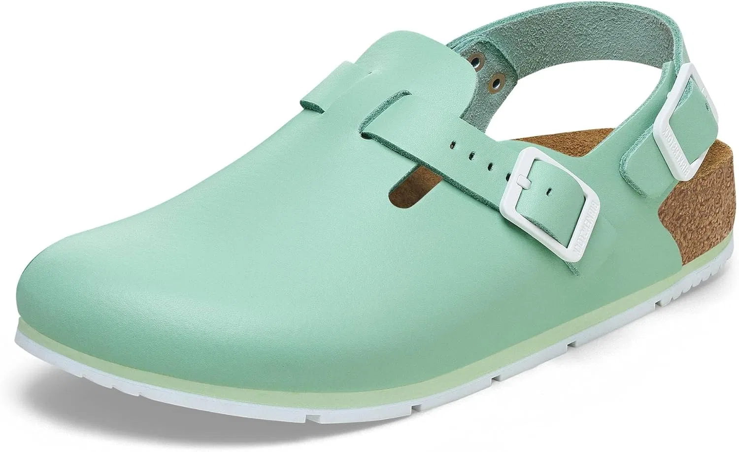 Женские и мужские тапочки Birkenstock Tokio Pro, кожаные мюли, сабо - сертифицированы по стандарту EN ISO 20347:2145 - рабочая обувь для медицинских, ресторанных и сервисных работников