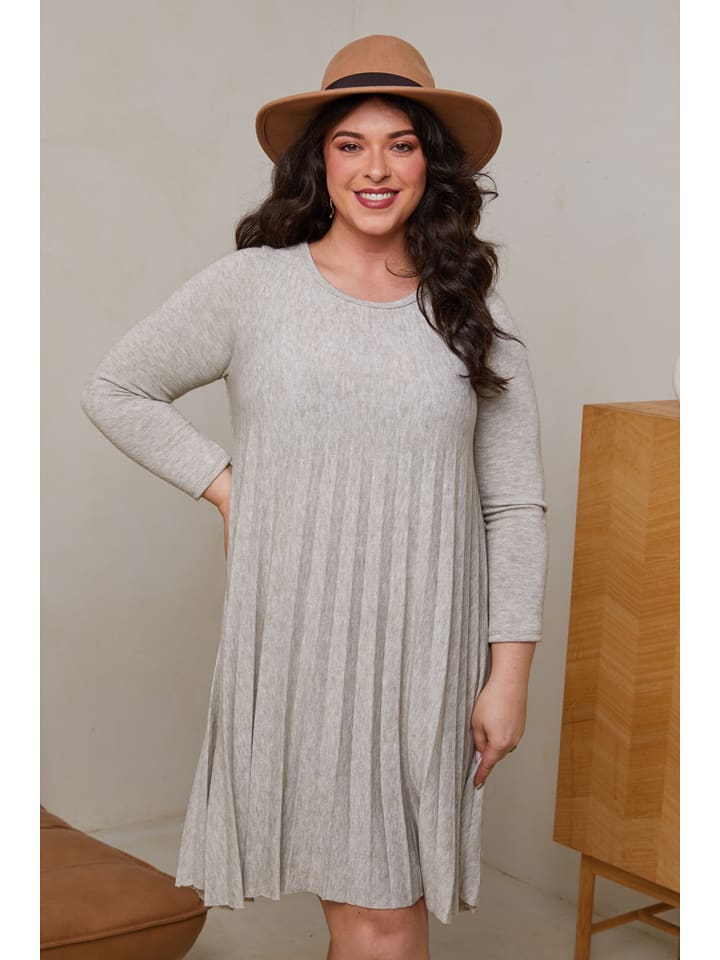 

Платье до колена Curvy Lady, серый