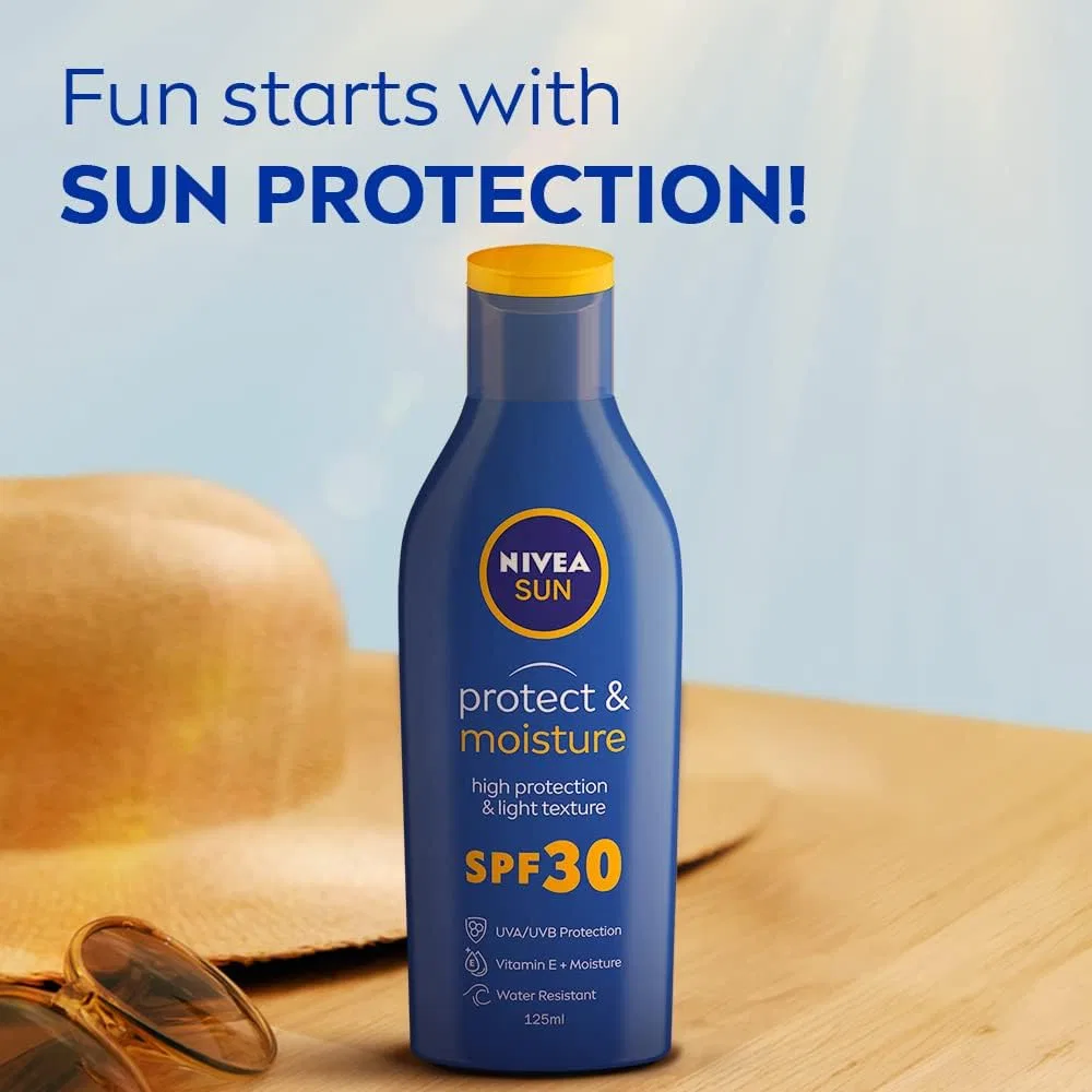 Лосьон после загара NIVEA Sun Moisturising Lotion SPF 30, 125 мл — фото 3