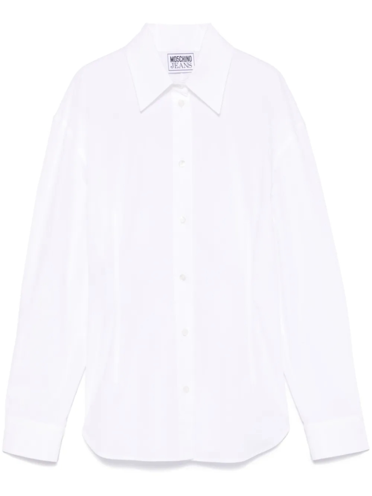 

Рубашка из хлопка MOSCHINO JEANS, белый