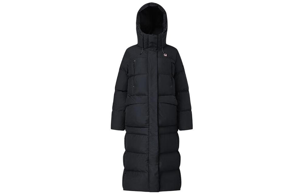

FILA Фитнес куртка пуховая женская черная, Pitch Black