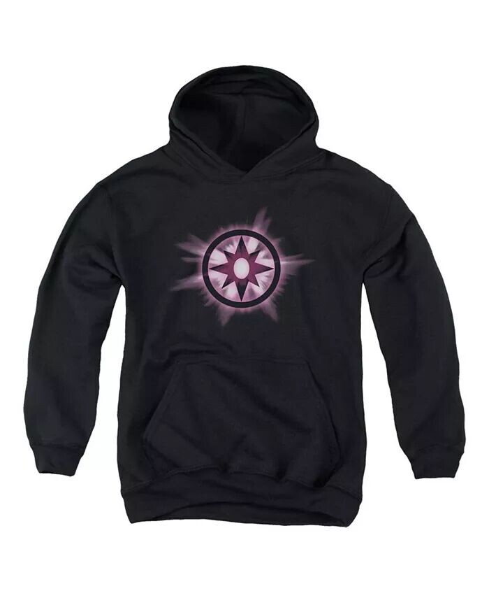 

Толстовка с капюшоном Youth Sapphire Glow Pull Over Hoodie/Свитшот с капюшоном Green Lantern, черный