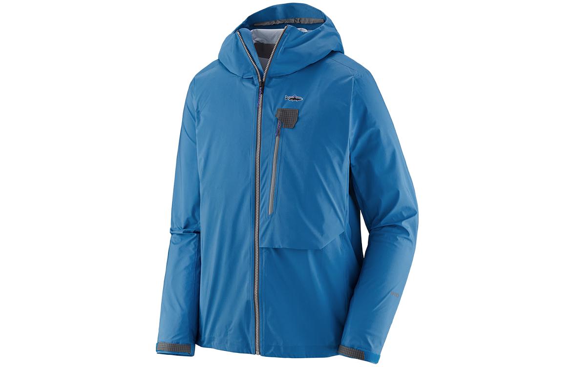 Patagonia Ветровка мужская для пляжного отдыха, Pearl Blue/JOBL — фото 3