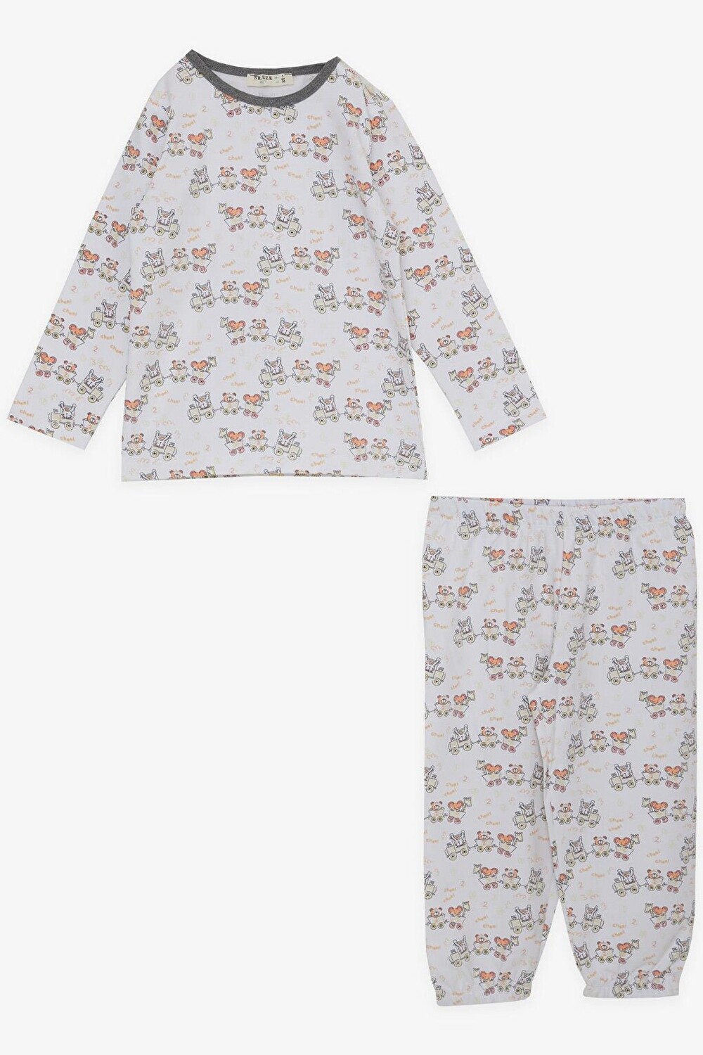 

Пижамный комплект для мальчика Cool Fun Animals Patterned Ecru (1–4 года) Breeze