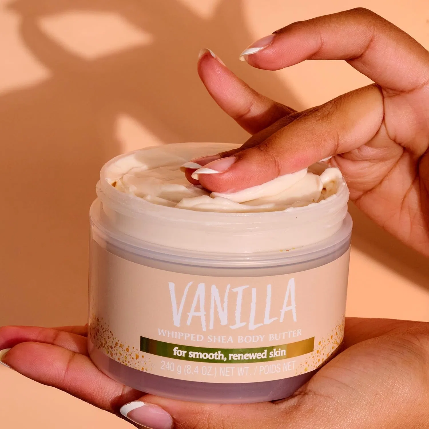 Скраб для тела с сахаром и маслом ши T.Hut Vanilla Shea 18oz + Масло для тела взбитое 8.5oz Generic — фото 2