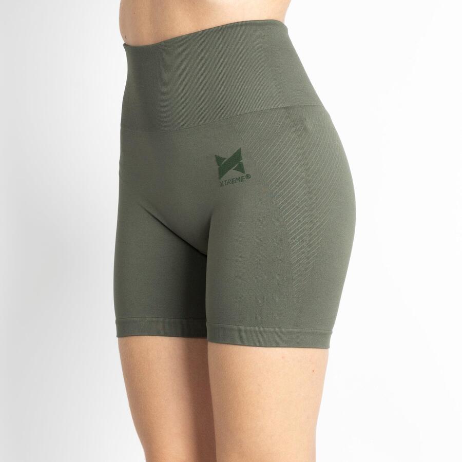 

XTREME SOCKSWEAR Спортивные шорты Xtreme Sportswear женские, армейского зеленого цвета