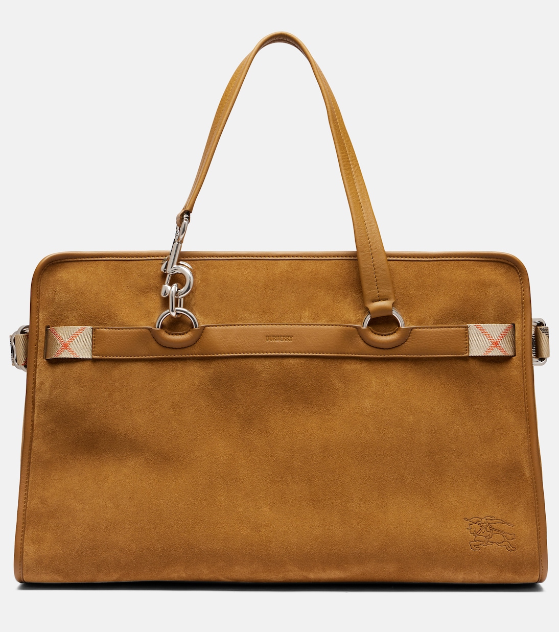 

B Clip Holdall замшевая дорожная сумка Burberry, Hebden