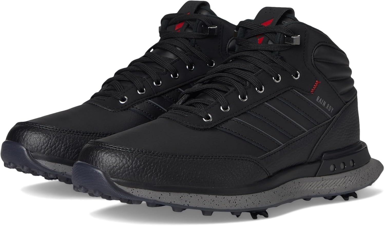 

Мужские гольф-ботинки adidas S2G без шипов Rain.RDY, черный/алый