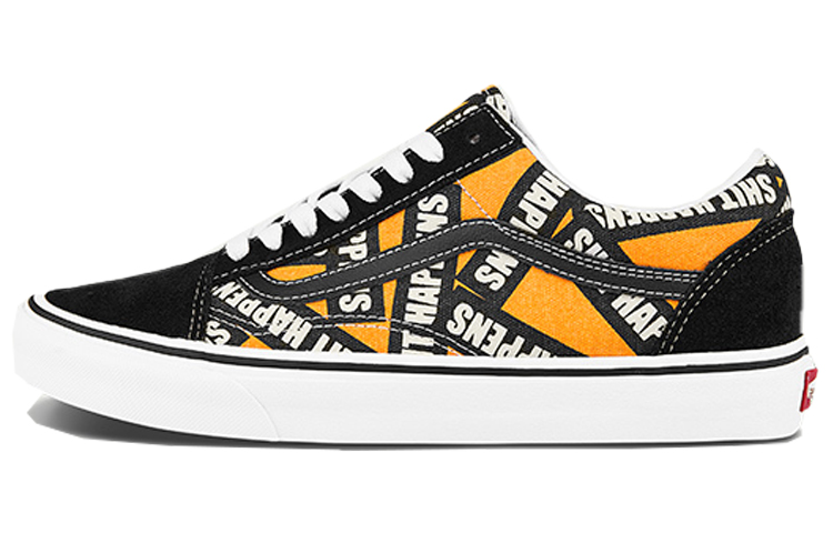 

Кроссовки Vans Old Skool Alphabet Black Yellow Unisex 'Black Yellow'