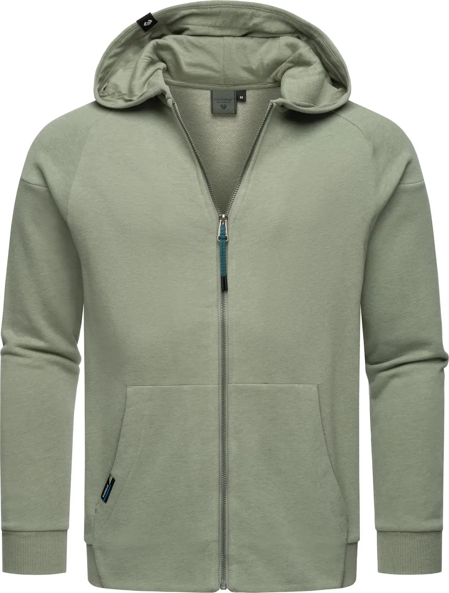 

Толстовка с капюшоном Ragwear "Зенвей", мужская базовая толстовка с капюшоном, оливковый