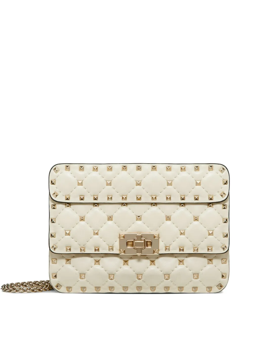 

Мини-сумка Rockstud Spike VALENTINO GARAVANI, нейтральный