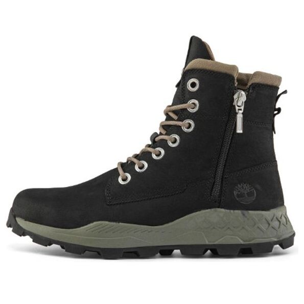 

Кроссовки brooklyn side zip boot 'black' Timberland, черный