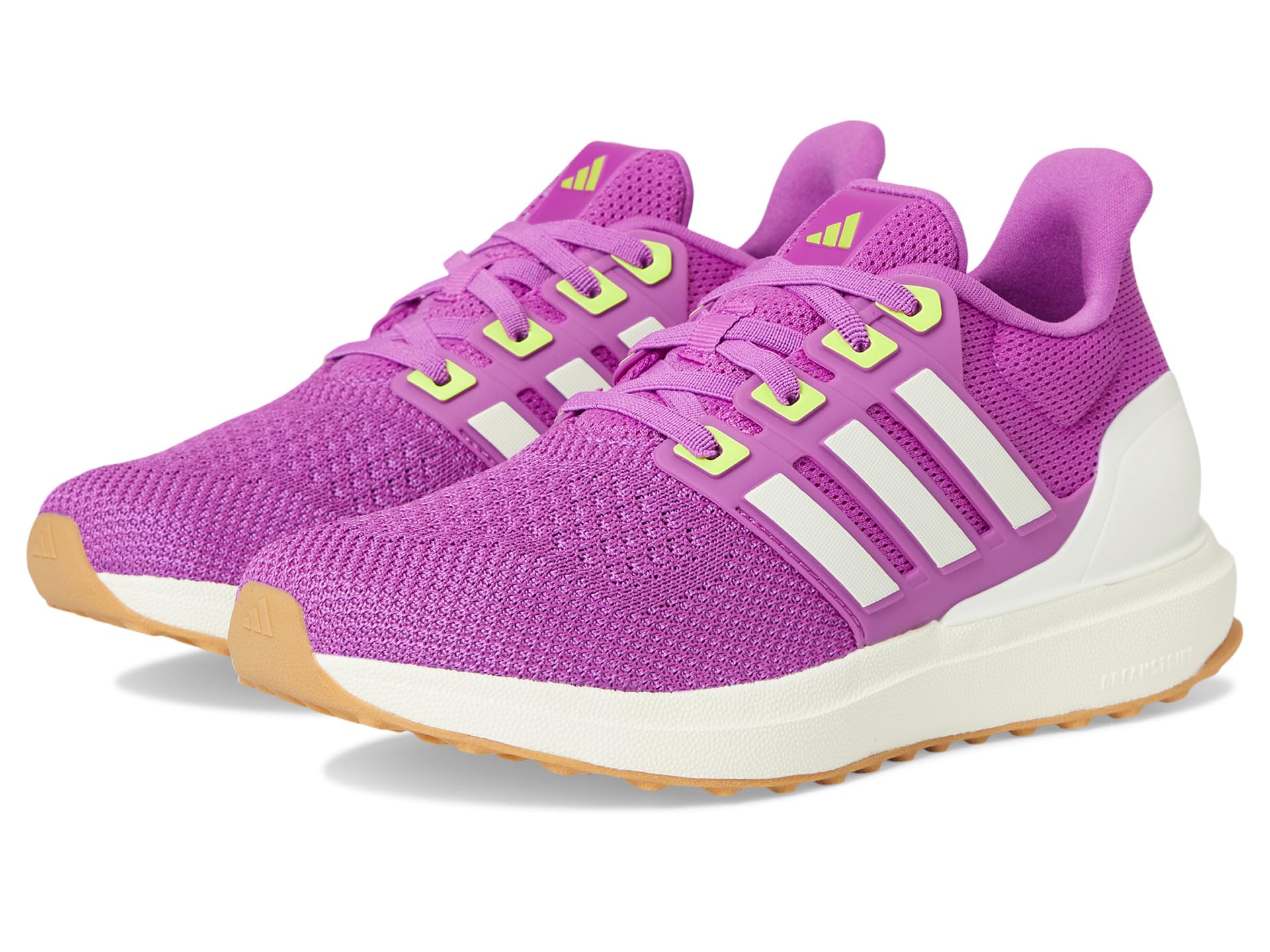 

Кроссовки Adidas Kids Ultradream Dna Elastic Lace Sportswear Shoes, Flash Pink/Off-White/Solar Slime