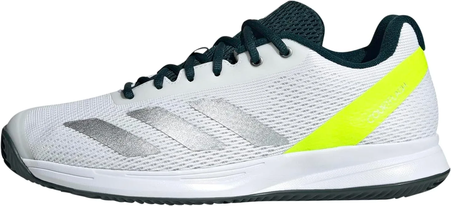 Мужские теннисные кроссовки Courtflash Speed 2 adidas, металлический