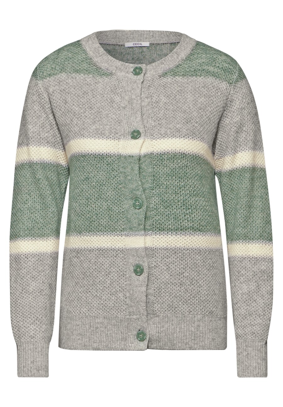 

Вязаный кардиган CECIL, цвет Green/mottled green