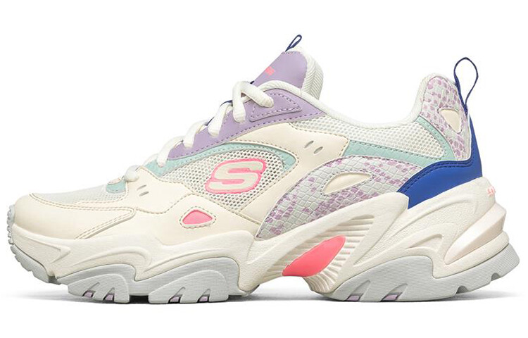 Кроссовки Skechers Stamina V2 Chunky Sneakers Women's Low-Top Natural