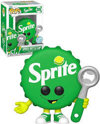 

Крышка для бутылки Funko POP Coca Cola 205 Sprite, специальное издание Funko POP!
