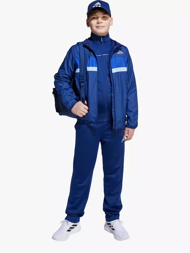 Детская ветровка Tiberio, темно-синий/королевский синий adidas — фото 3
