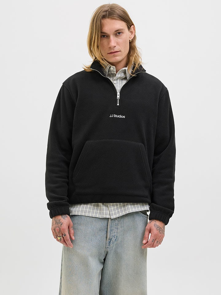 

Флисовый свитер Jack & Jones, черный