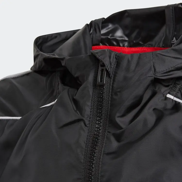 Adidas Детская куртка, черный/свежий красный/белый — фото 4