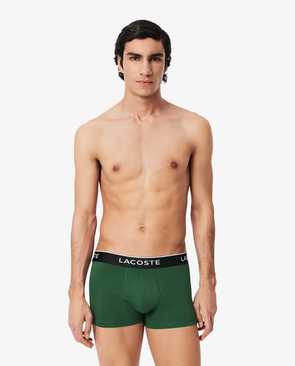 

Упаковка из 3 мужских боксеров из эластичного хлопка Lacoste, зеленый