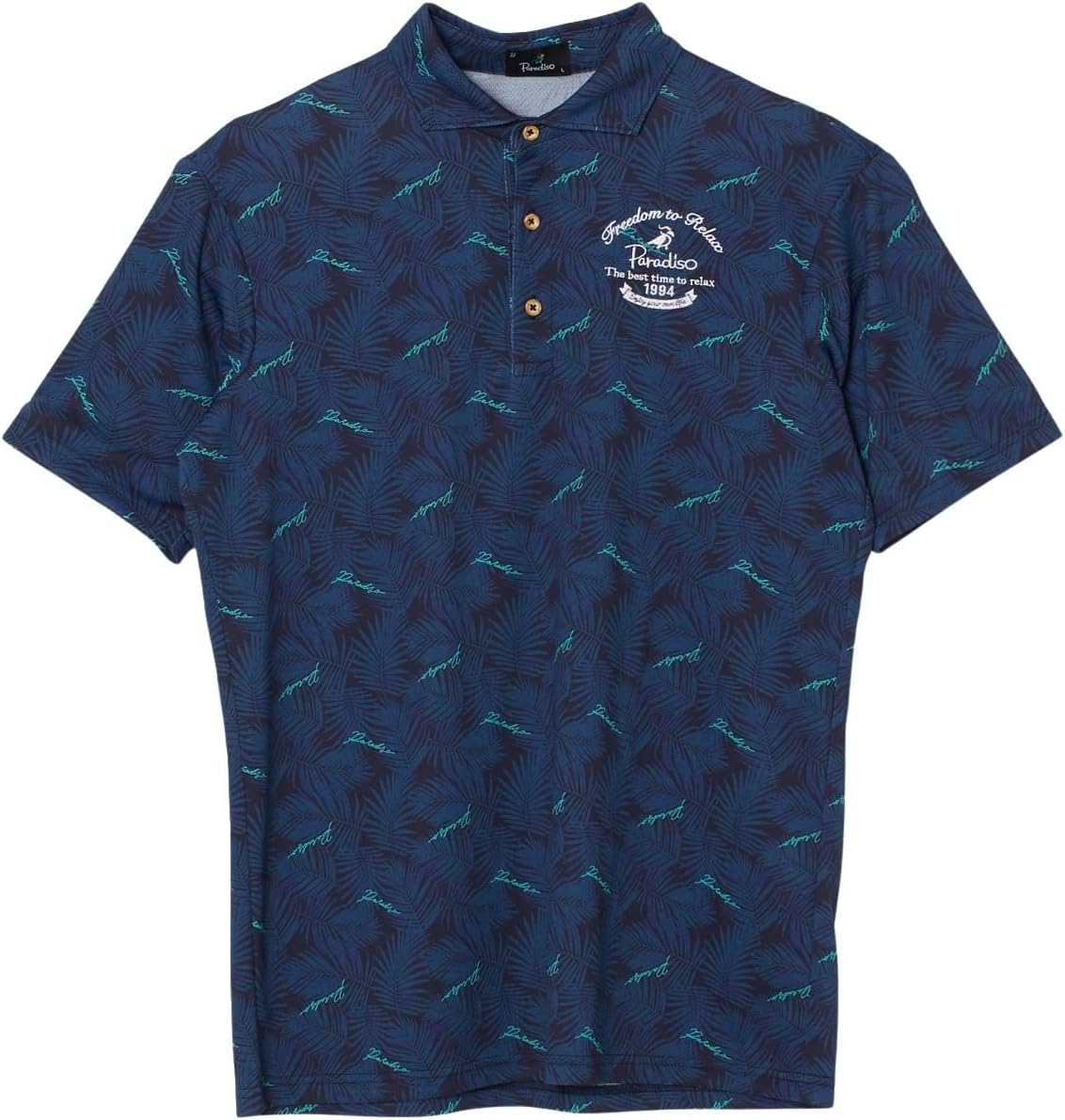 

Мужская рубашка для гольфа Paradiso YSM37A NA с коротким рукавом и подкладкой Paradise