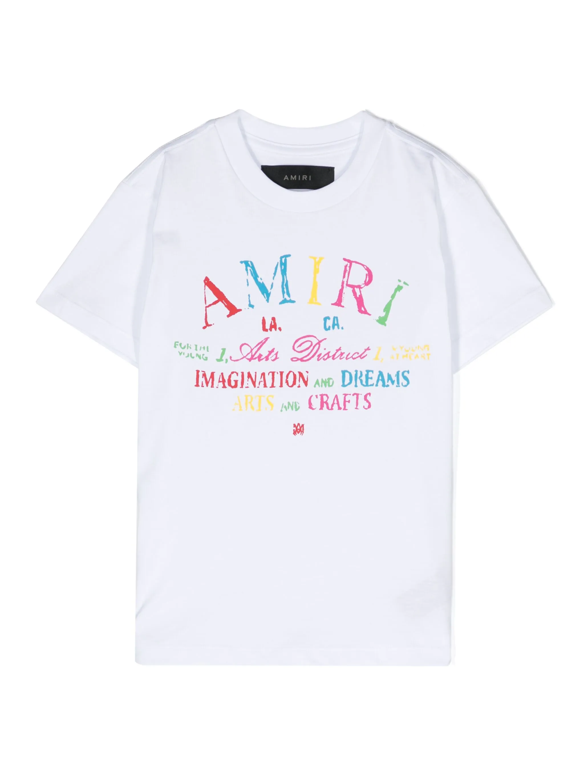 

Футболка Arts District Amiri Kids, белый