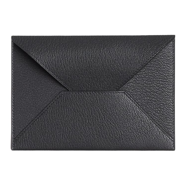 

HERMES Кожаный клатч из козьей кожи