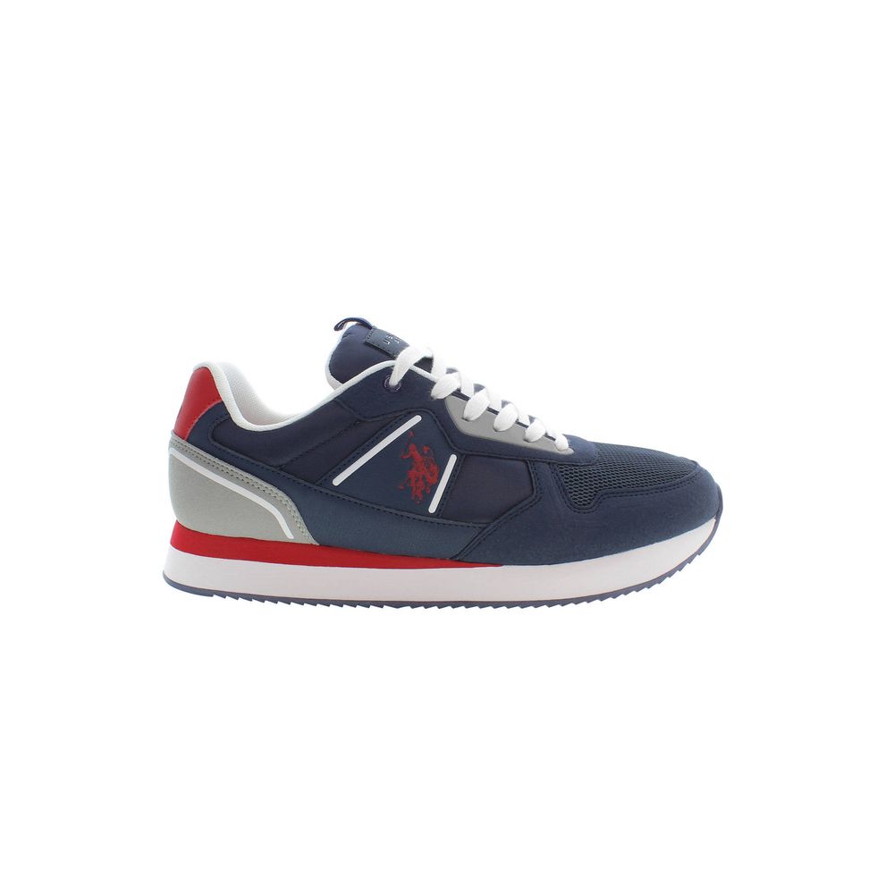 

Синие мужские кроссовки из полиэстера U.S. Polo Assn.
