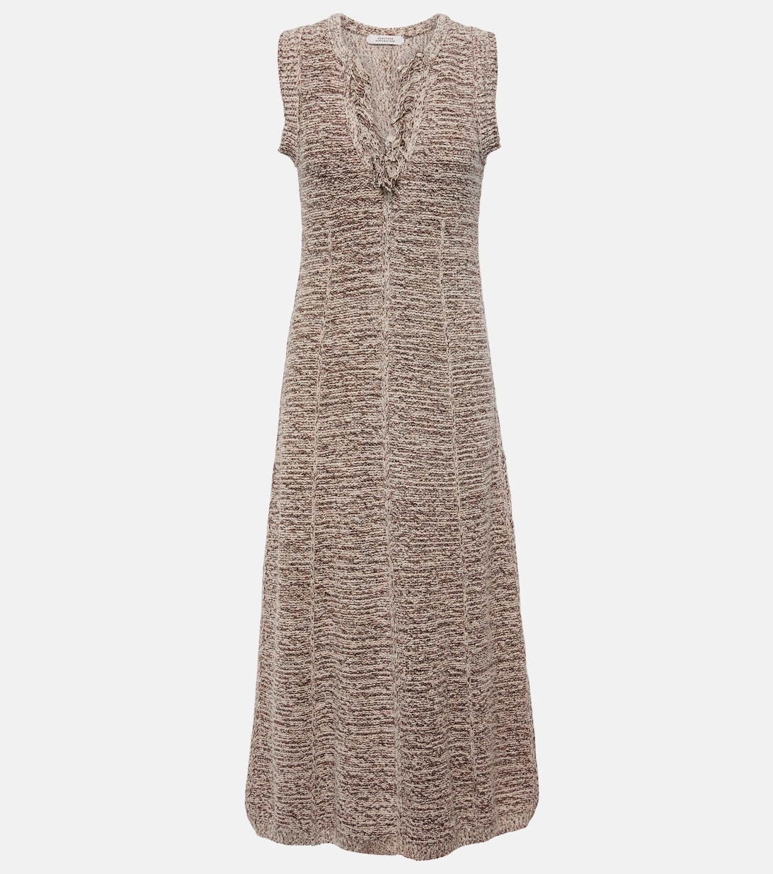 

Трикотажное платье миди Autumn Sparkle Dorothee Schumacher, Colorful Brown Mix