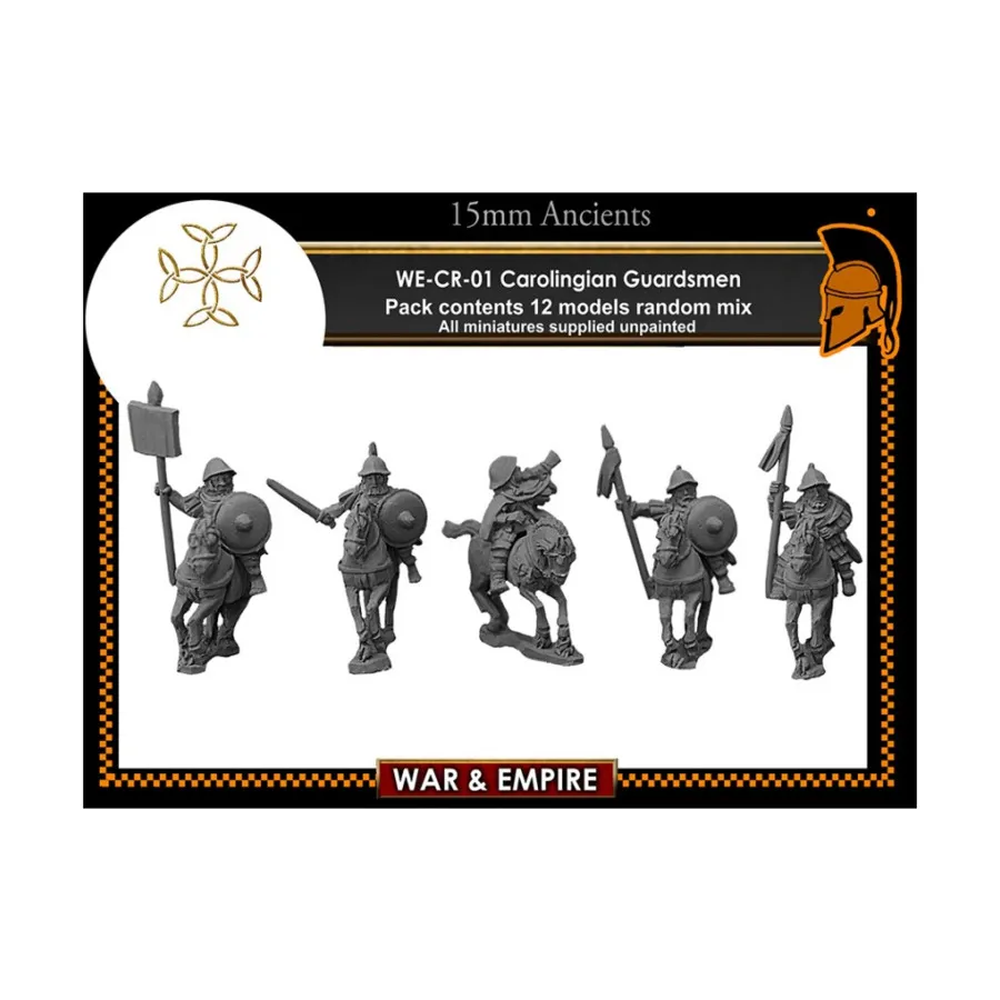 

Гвардеец - верхом, War & Empire - Dark Ages Miniatures - Carolingian (15mm)