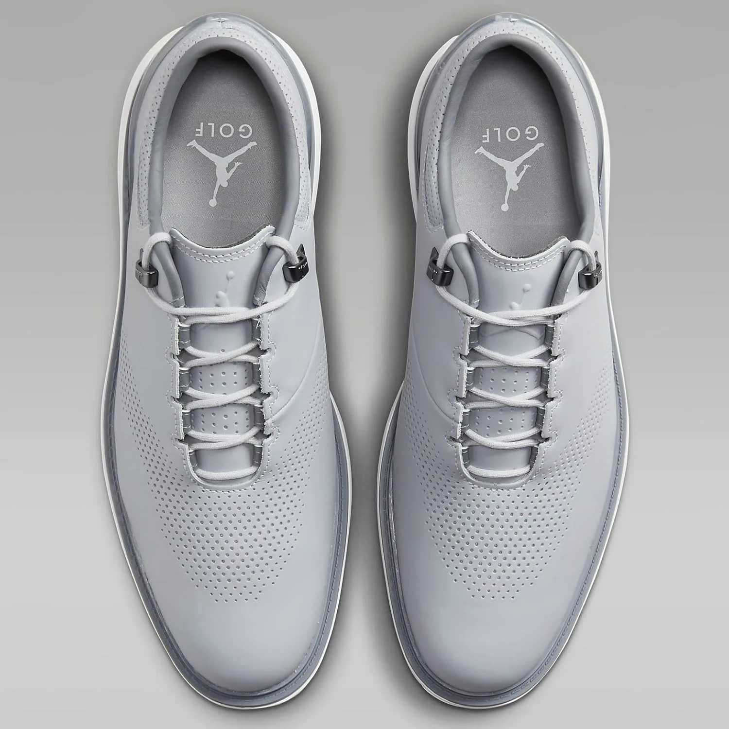 Мужские гольф-кроссовки Nike Jordan ADG 4, серый/синий — фото 2