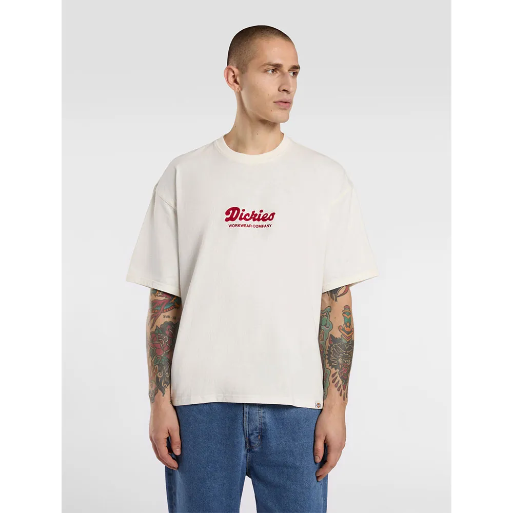 

Футболка с коротким рукавом Dickies Lewistown Embro, бежевый